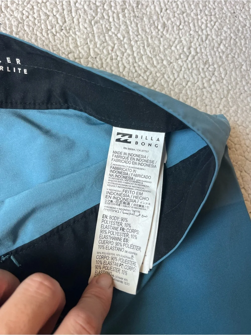 BILLABONG TRIBONG AIRLITE BOARDSHORTS BLUE 34 SWIM MENS